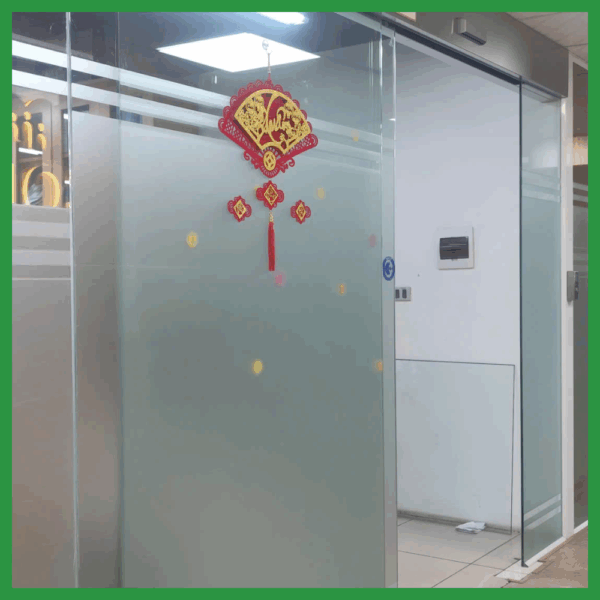 Cửa kính tự động trượt cánh - Ảnh 2