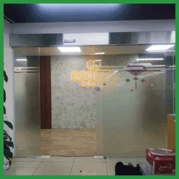 Cửa kính tự động trượt cánh - Ảnh 4